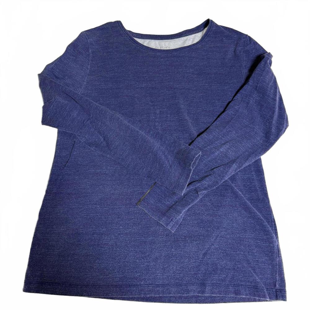 Talbots‎ Long Sleeve T Size Small. Purple/Blue heather color.  Super soft!